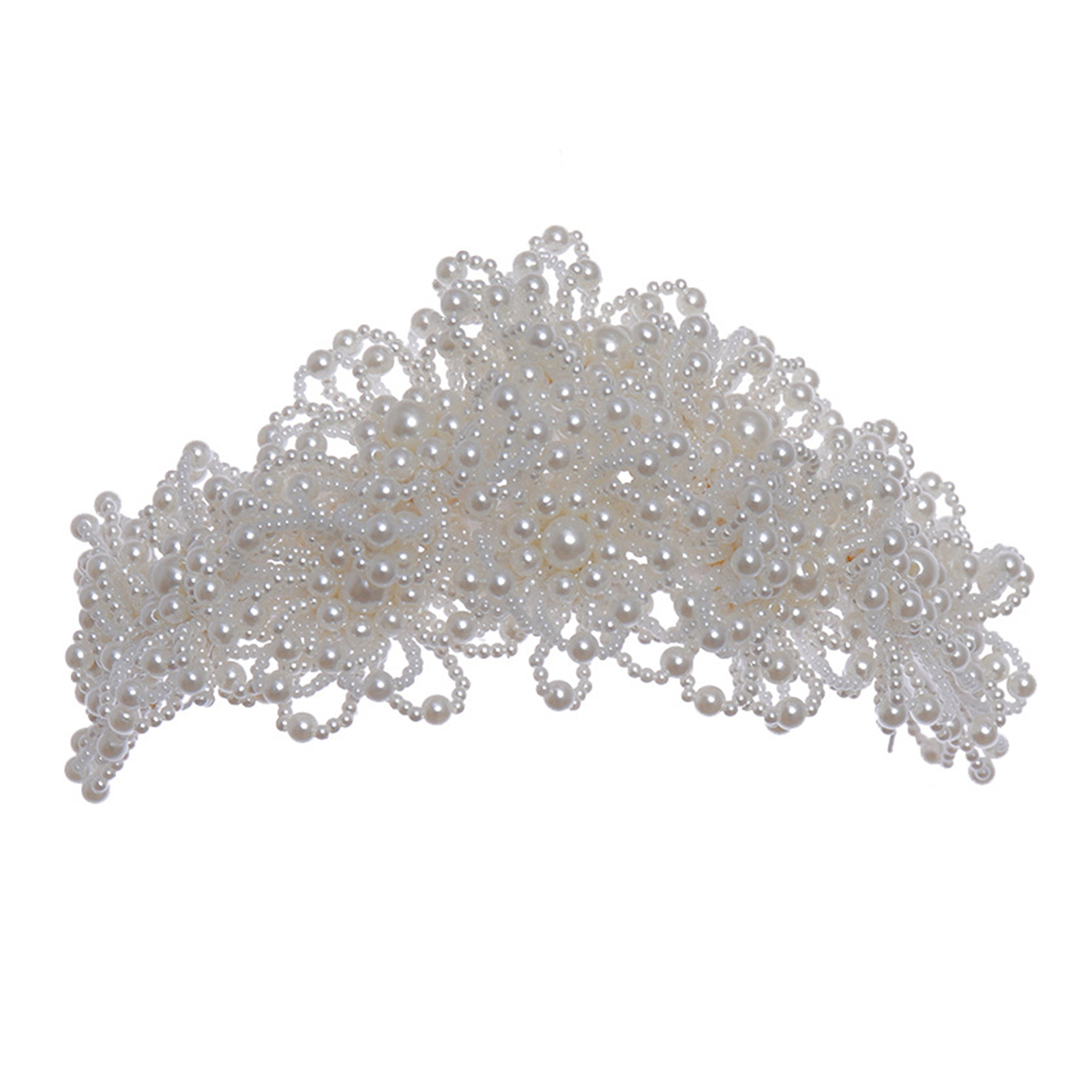 Pearl Crown Headpiece For Wedd - Photography Wedding reseña y precio