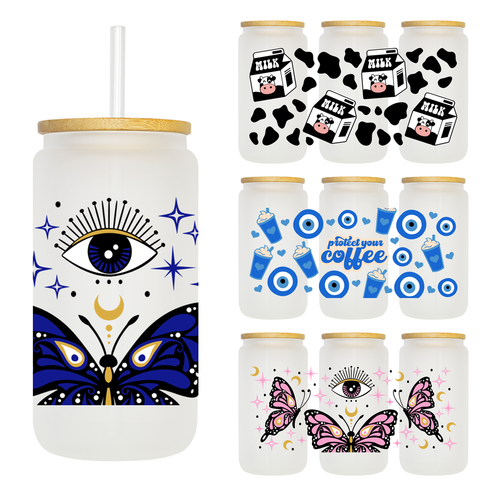 Evil Eyes Coffee And Milk 16OZ - Photography Logo reseña y precio