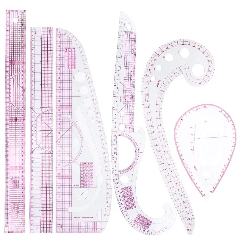 6PCS French Curve Ruler Soft P - Photography Rules reseña y precio