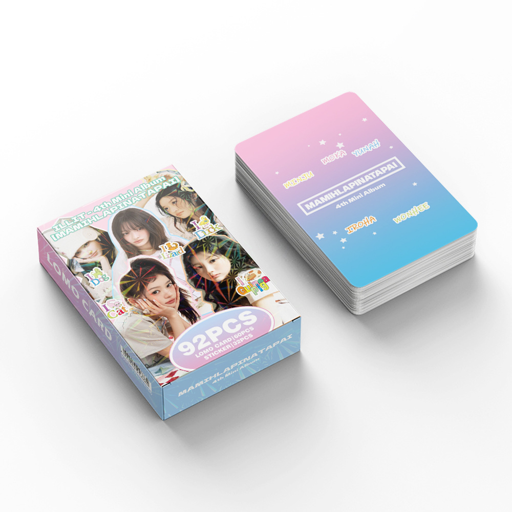 92 K-pop girl group mini cards - Photography News reseña y precio