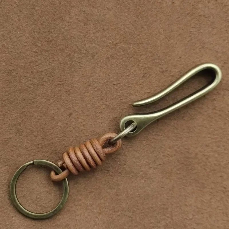 Handwoven Genuine Leather Key  - Photography Rules reseña y precio