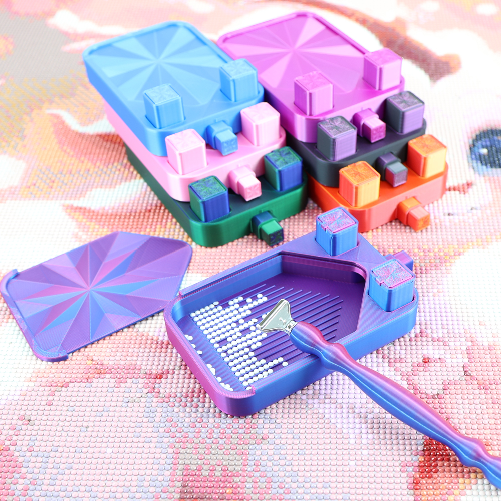 Colorful Diamond Painting Tray - Photography Technique reseña y precio
