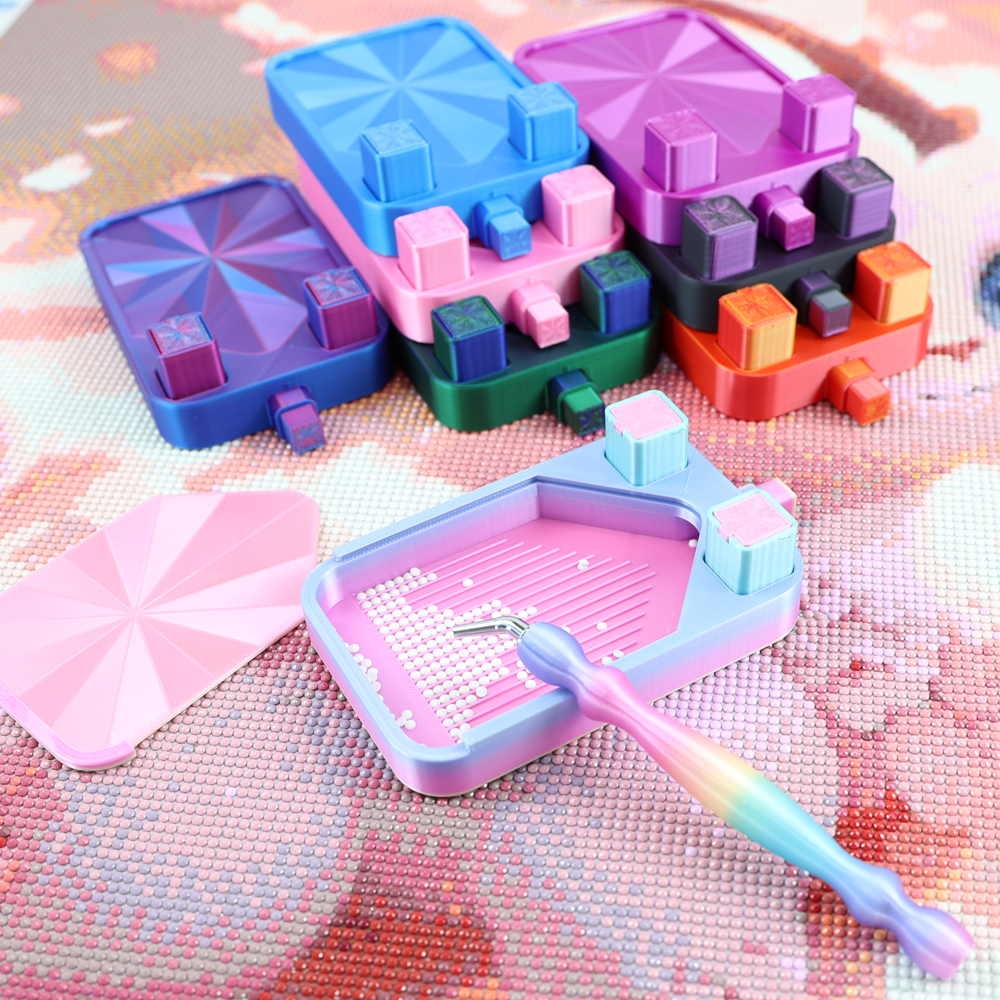 Colorful Diamond Painting Tray - Photography Technique reseña y precio