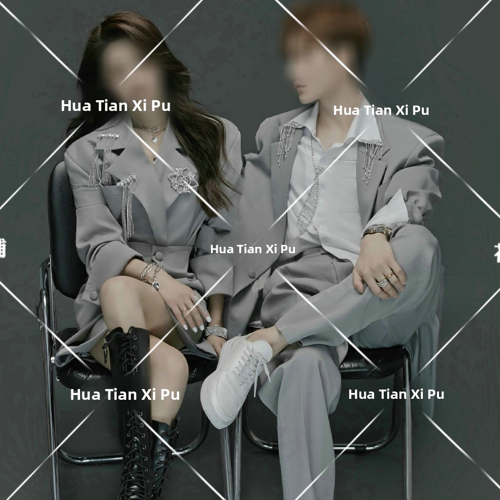 2026 New Fashion Grey Couple's - Photography Outfits reseña y precio