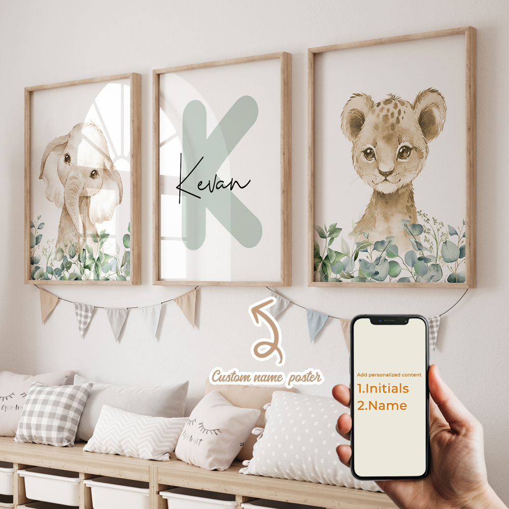 3pcs Personalized Custom Name  - Photography Nature reseña y precio