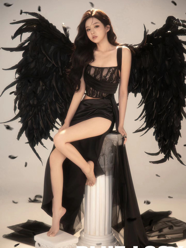 Dark Angel Elf Halloween Costu - Photography Outfits reseña y precio