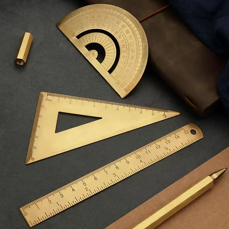 Metal Brass Straight Ruler Vin - Photography Rules reseña y precio