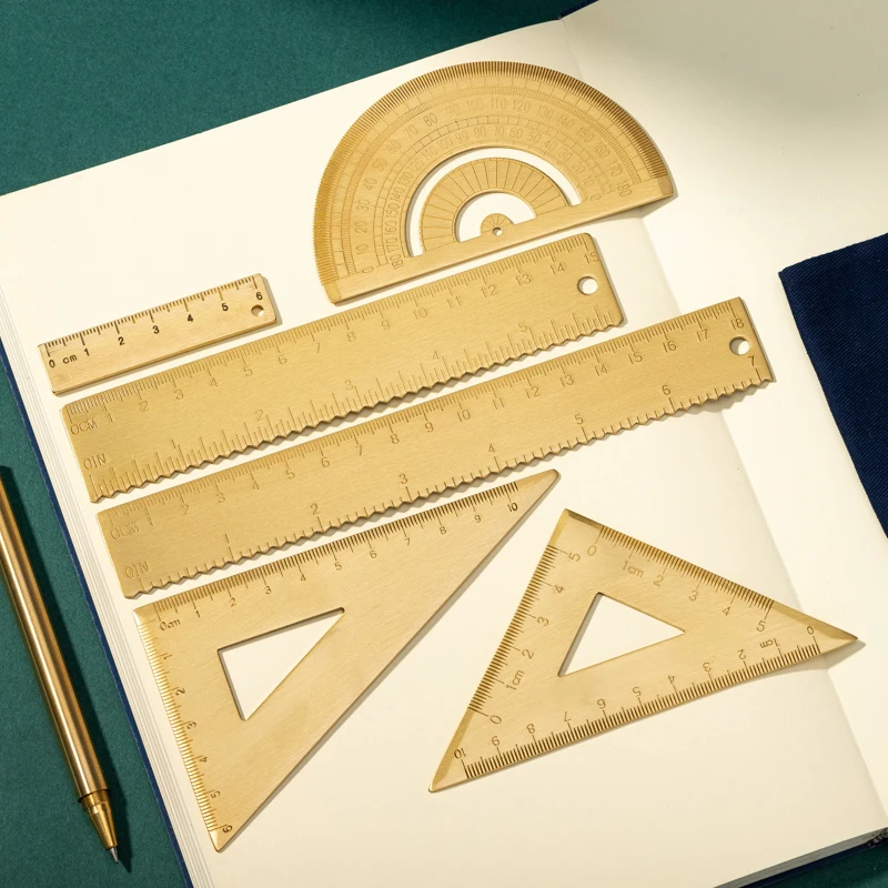 Metal Brass Straight Ruler Vin - Photography Rules reseña y precio