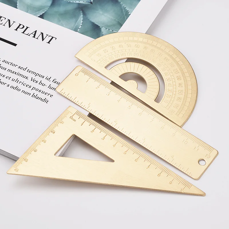 Metal Brass Straight Ruler Vin - Photography Rules reseña y precio