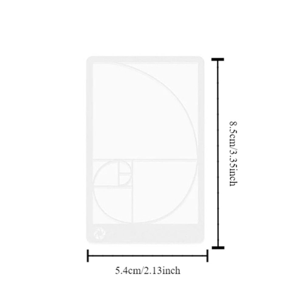 Viewfinder Ruler Golden Ratio  - Photography Rules reseña y precio