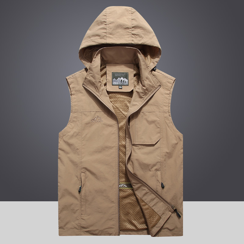 Men Outdoor Hooded Detachable  - Photography Jacket reseña y precio