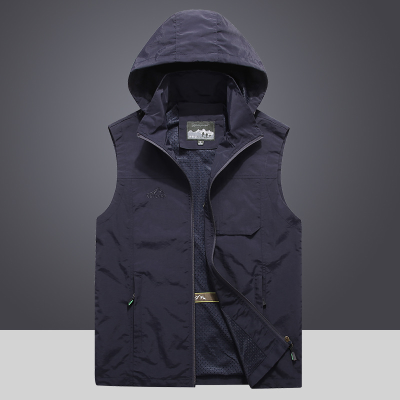 Men Outdoor Hooded Detachable  - Photography Jacket reseña y precio