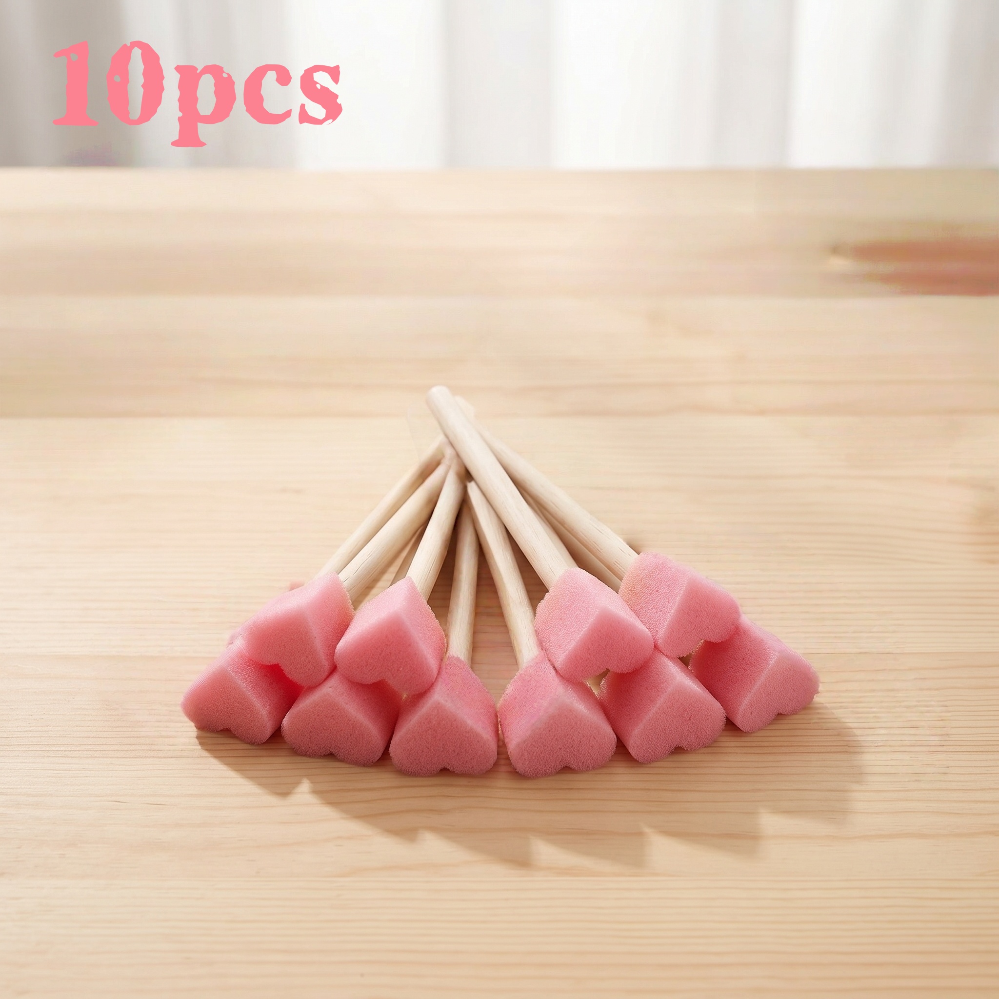 Heart Shape Sponge Painting Br - Photography Technique reseña y precio