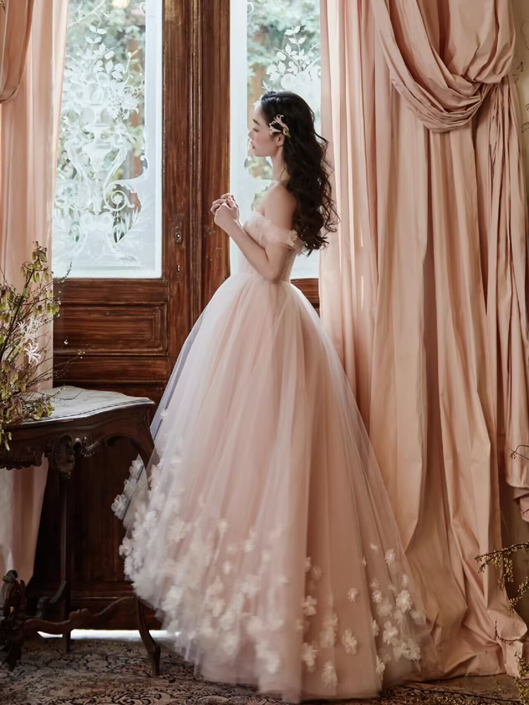 Light Wedding Dress Pink One-S - Photography Wedding reseña y precio