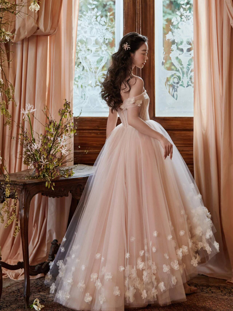 Light Wedding Dress Pink One-S - Photography Wedding reseña y precio