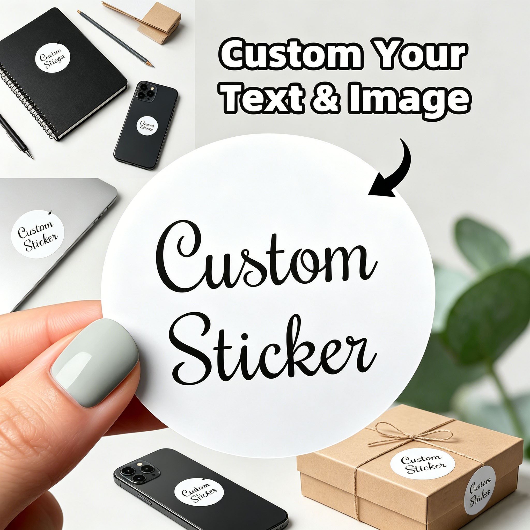 Custom Personalized Waterproof - Photography Logo reseña y precio