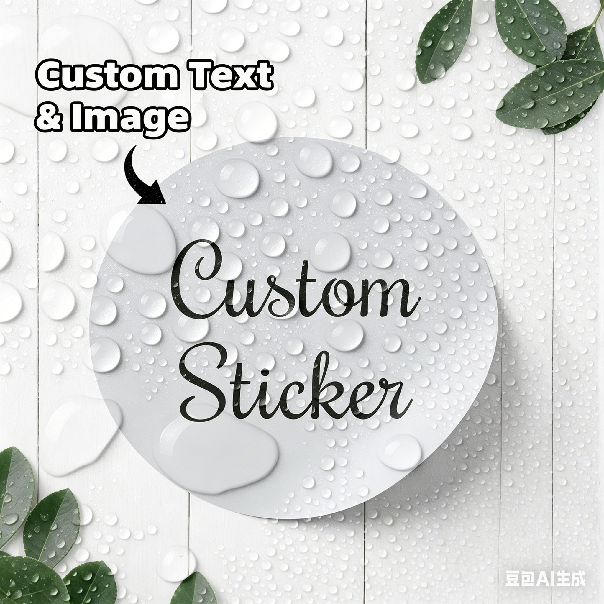 Custom Personalized Waterproof - Photography Logo reseña y precio