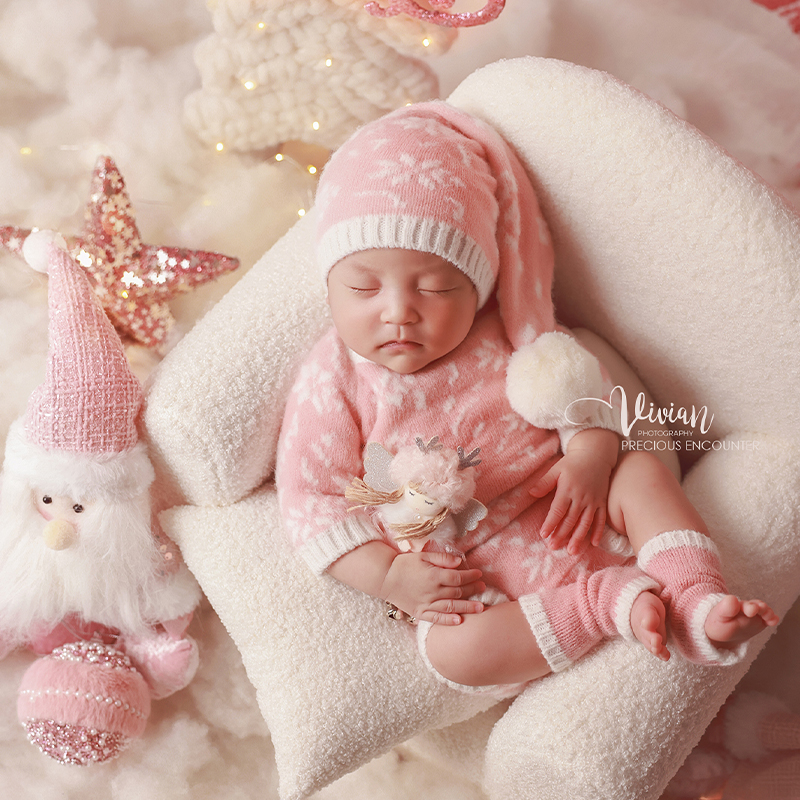 Newborn Baby Girl Christmas Ou - Photography Outfits reseña y precio