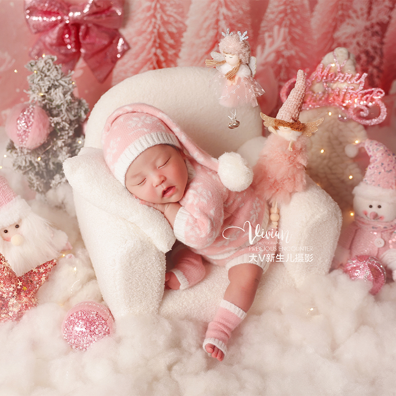 Newborn Baby Girl Christmas Ou - Photography Outfits reseña y precio