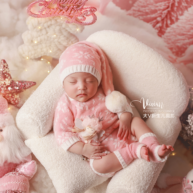 Newborn Baby Girl Christmas Ou - Photography Outfits reseña y precio
