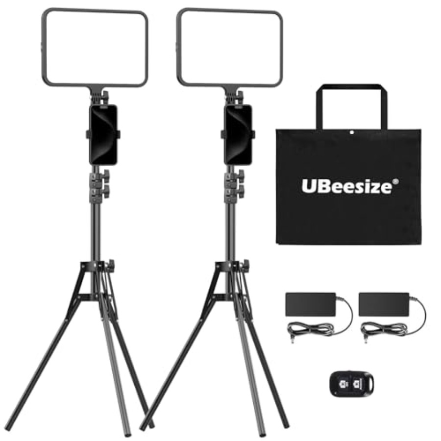 2 Pack LED Video Light Kit, Ph - Photography Videos Free reseña y precio