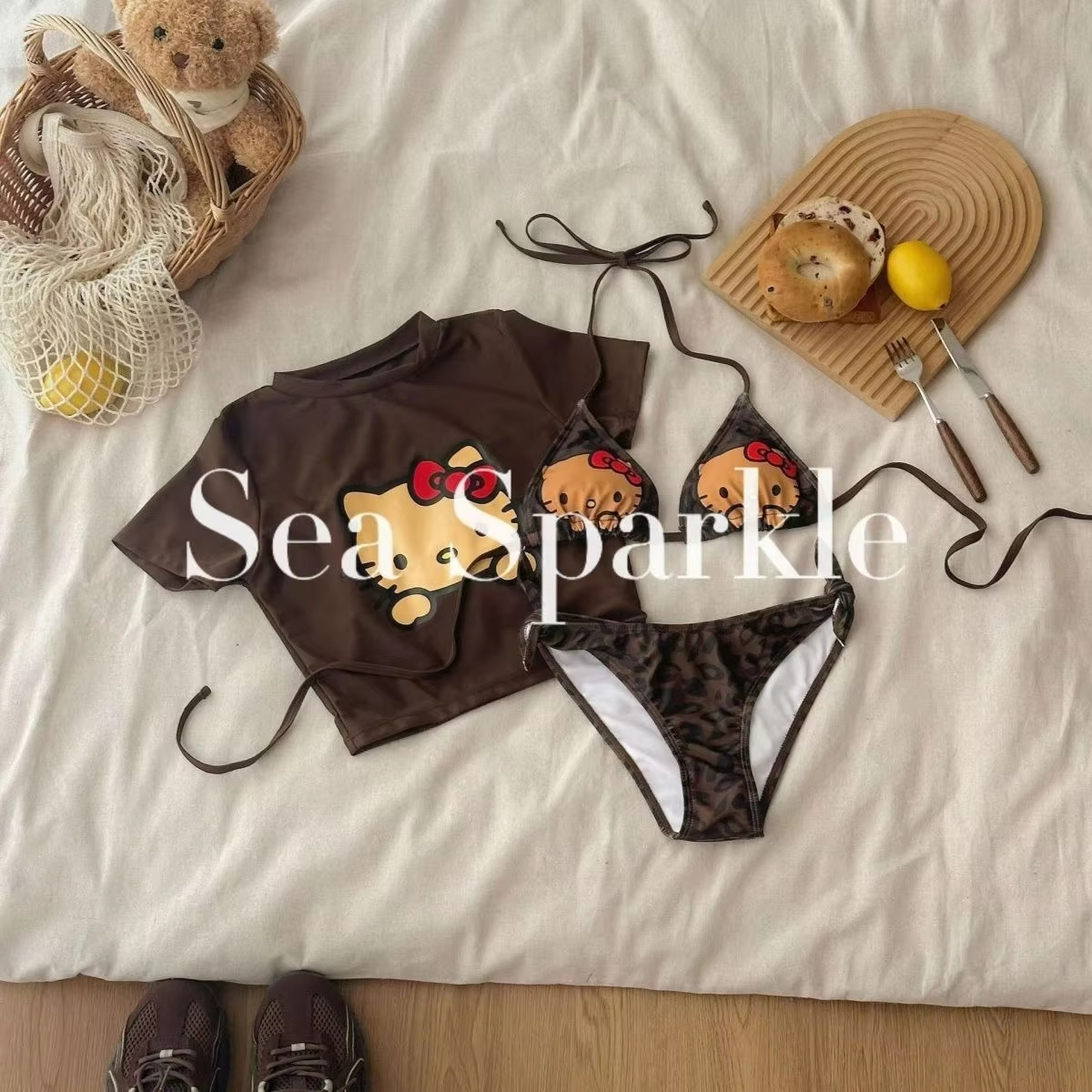 3Pcs Hello Kittys Bikini Set C - Photography News reseña y precio