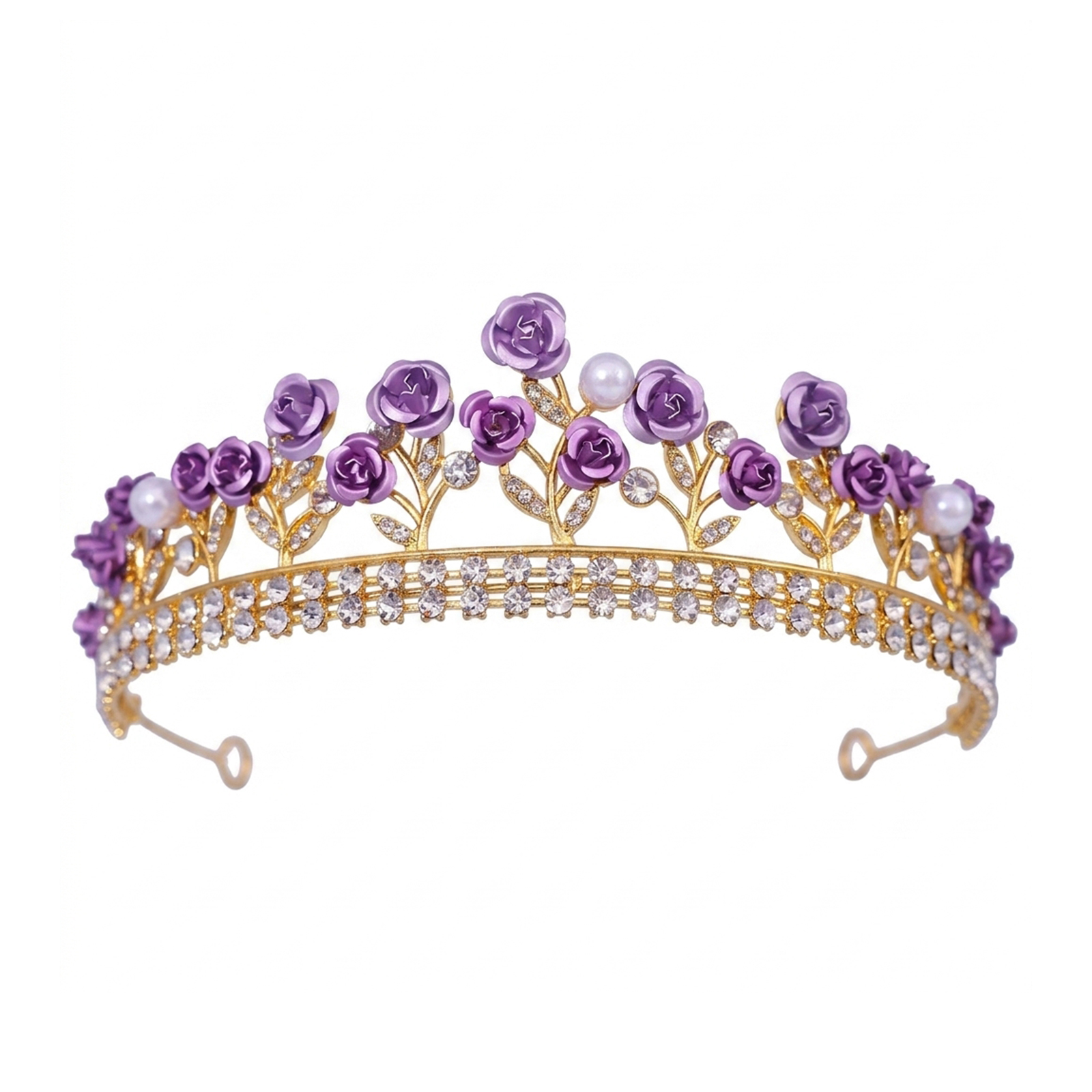 Baroque Ceramic Bridal Crown R - Photography Wedding reseña y precio