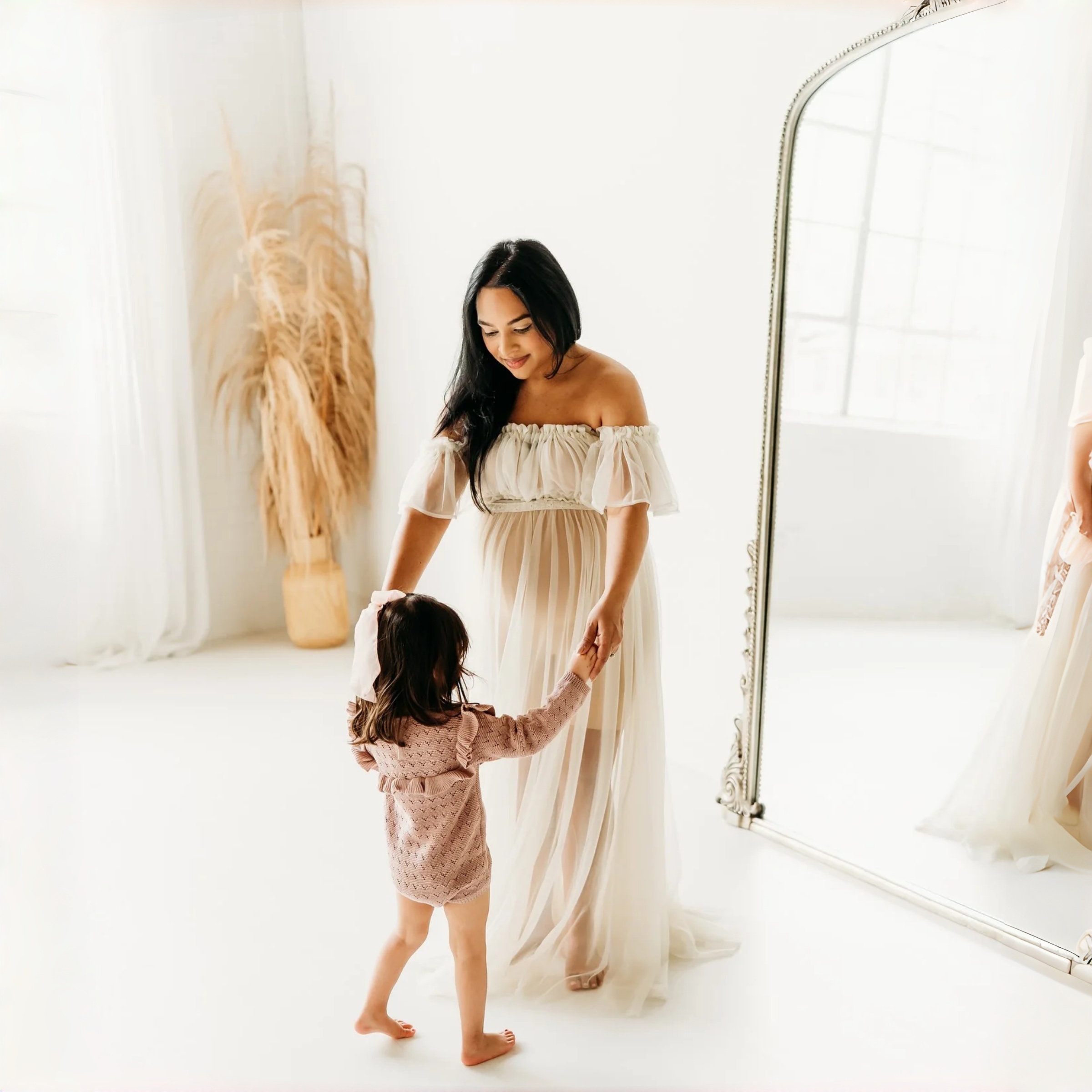 2 in 1 Chiffon Matenity Photo  - Photography Outfits reseña y precio