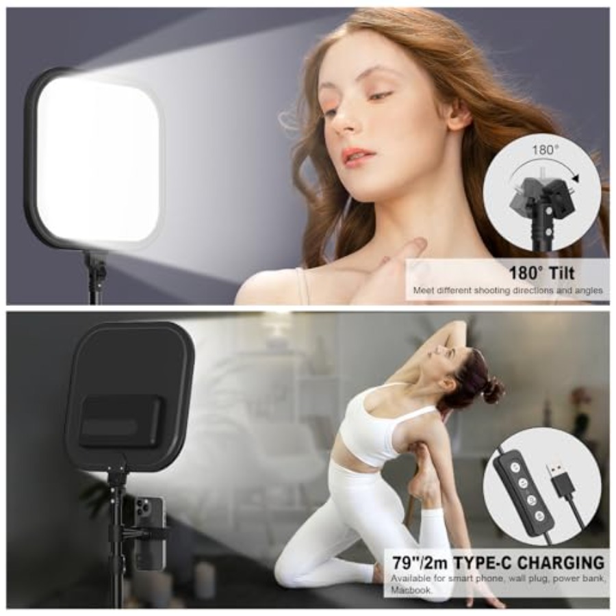 2Pack LED Video Light Kit, 15W - Photography Videos Free reseña y precio