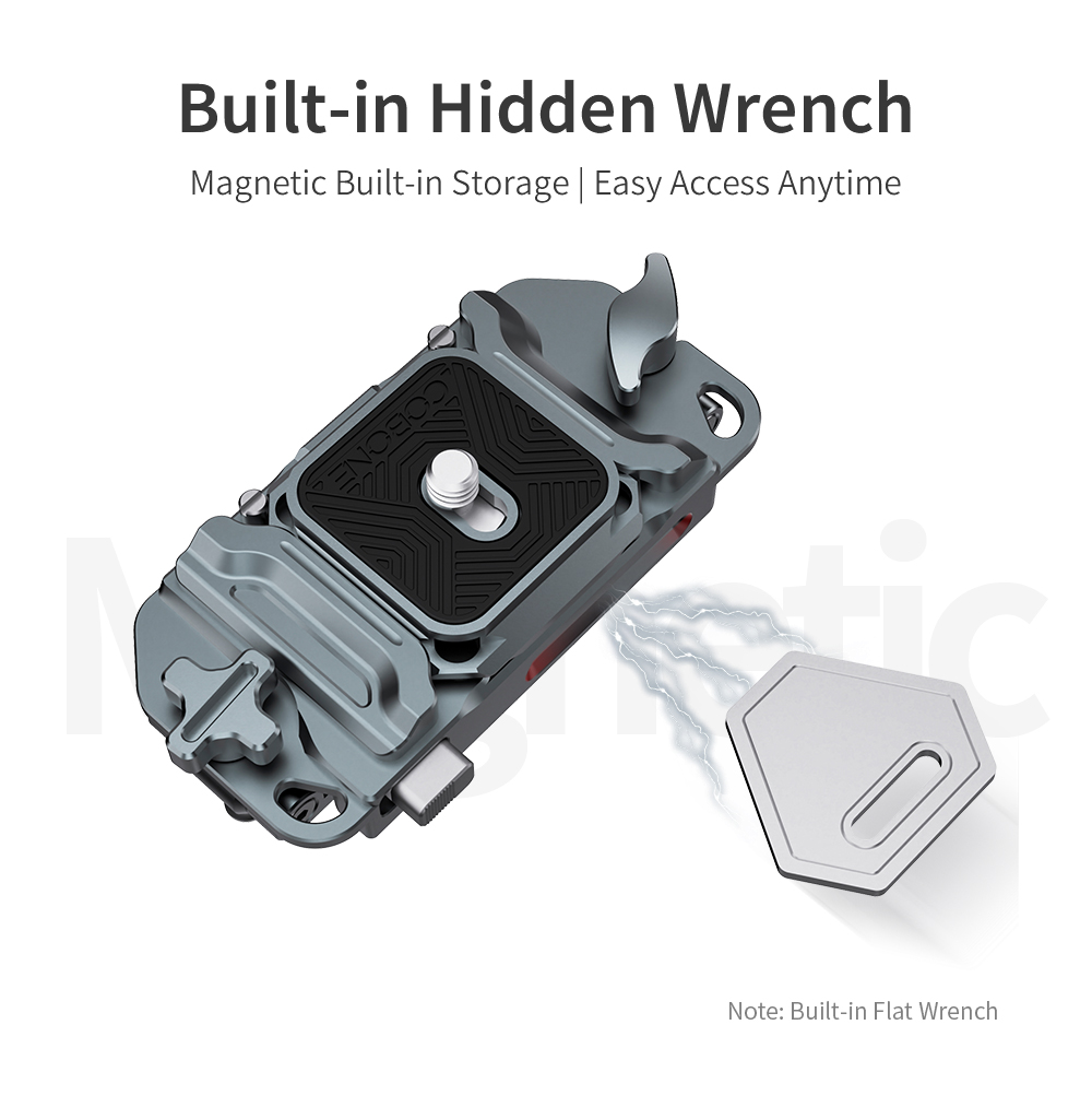 COBONE Camera Quick Release Cl - Peak Design Clip reseña y precio