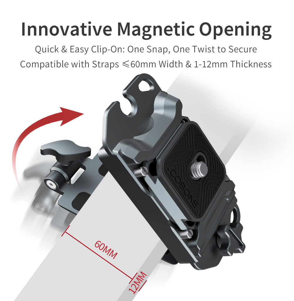 COBONE Camera Quick Release Cl - Peak Design Clip reseña y precio