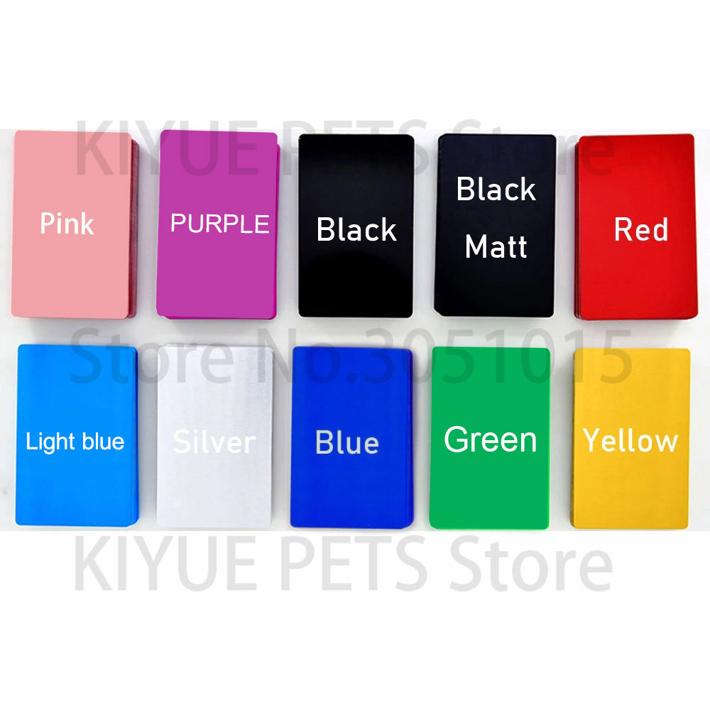 100PCS Portable Metal Business - Photography Logo reseña y precio